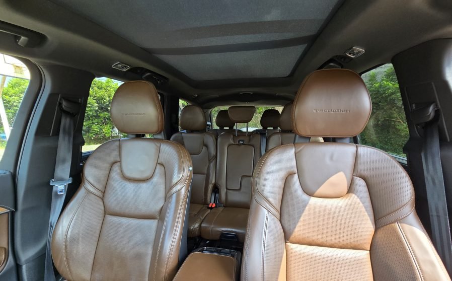 interior of a Volvo XC90 SUV